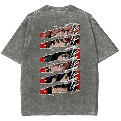 Chainsaw Man Washed Cotton T-shirt