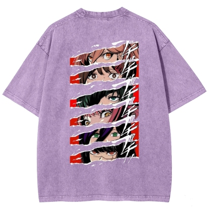 Chainsaw Man Washed Cotton T-shirt