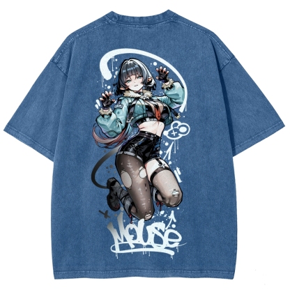 Zenless Zone Zero Unisex Fit Washed T-Shirt 2511009848