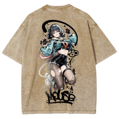 Zenless Zone Zero Unisex Fit Washed T-Shirt 2511009848