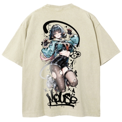 Zenless Zone Zero Unisex Fit Washed T-Shirt 2511009848