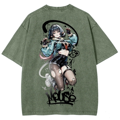 Zenless Zone Zero Unisex Fit Washed T-Shirt 2511009848