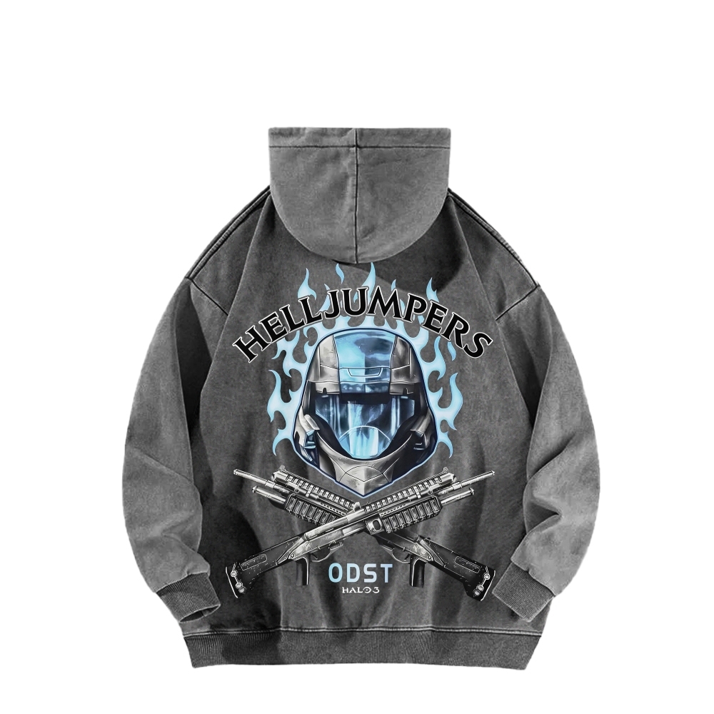 Halo Unisex washed sweatshirts