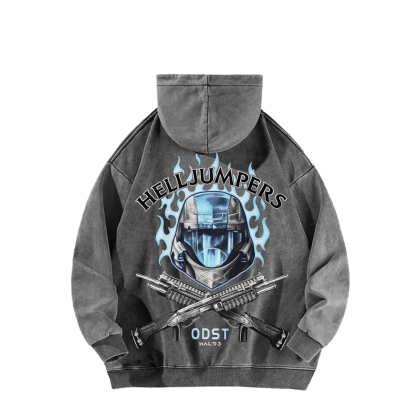 Halo Unisex washed sweatshirts