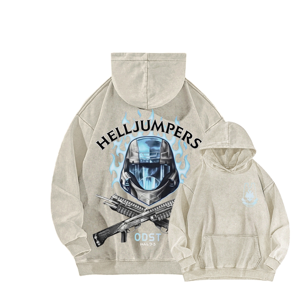 Halo Unisex washed sweatshirts
