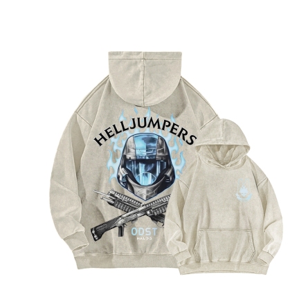 Halo Unisex washed sweatshirts