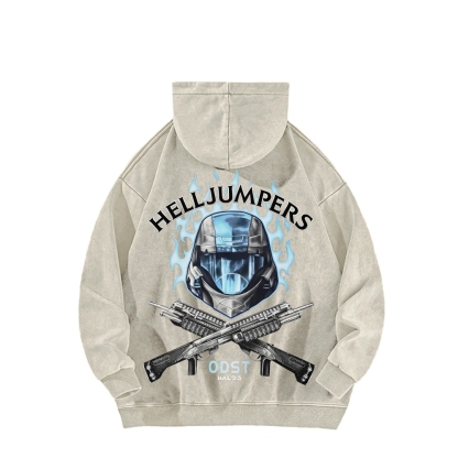 Halo Unisex washed sweatshirts