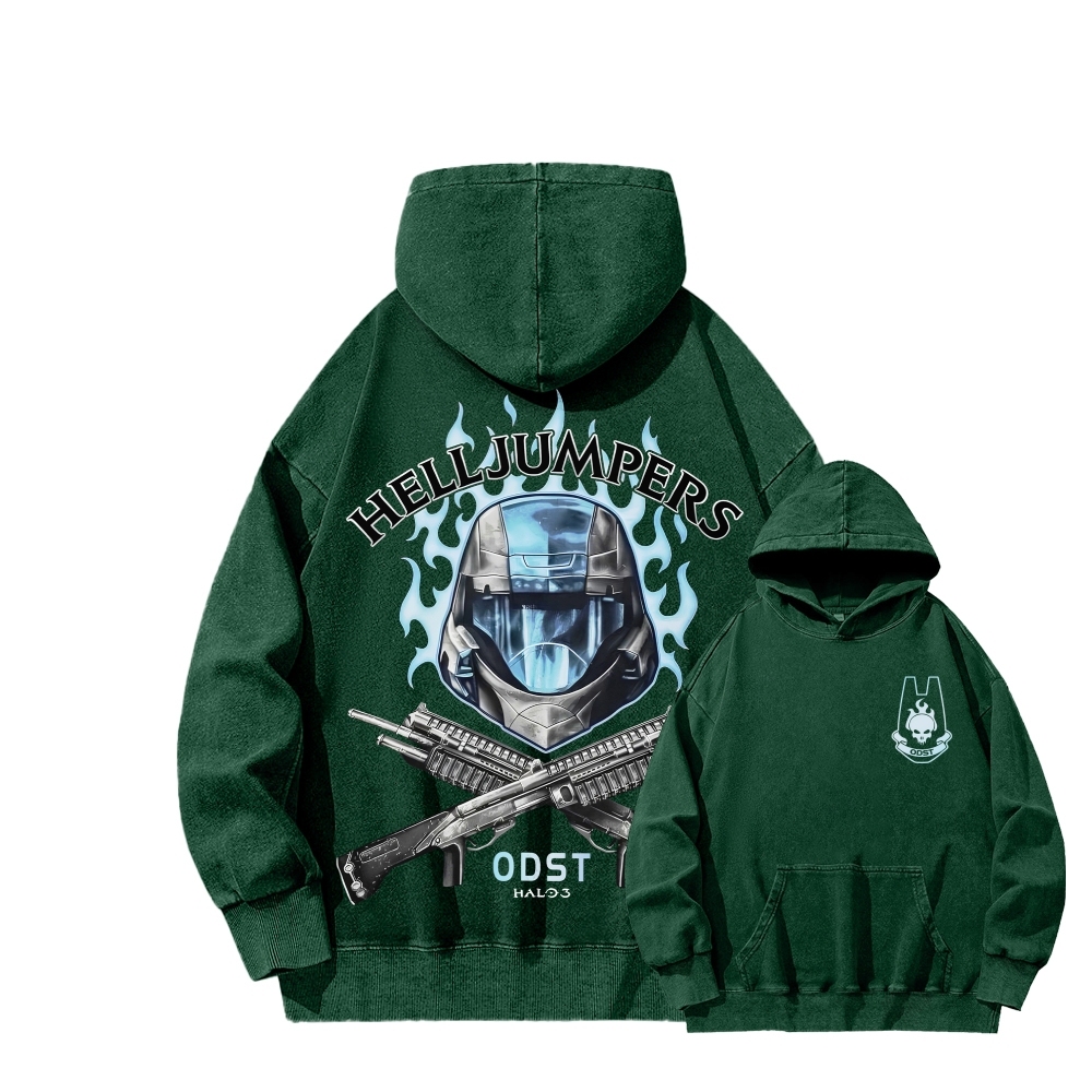 Halo Unisex washed sweatshirts