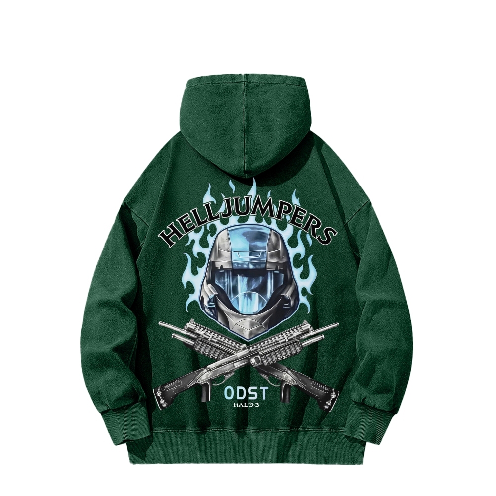 Halo Unisex washed sweatshirts