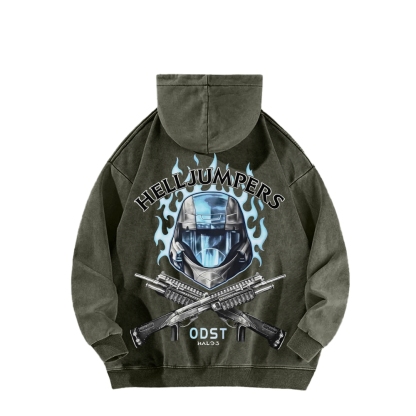 Halo Unisex washed sweatshirts