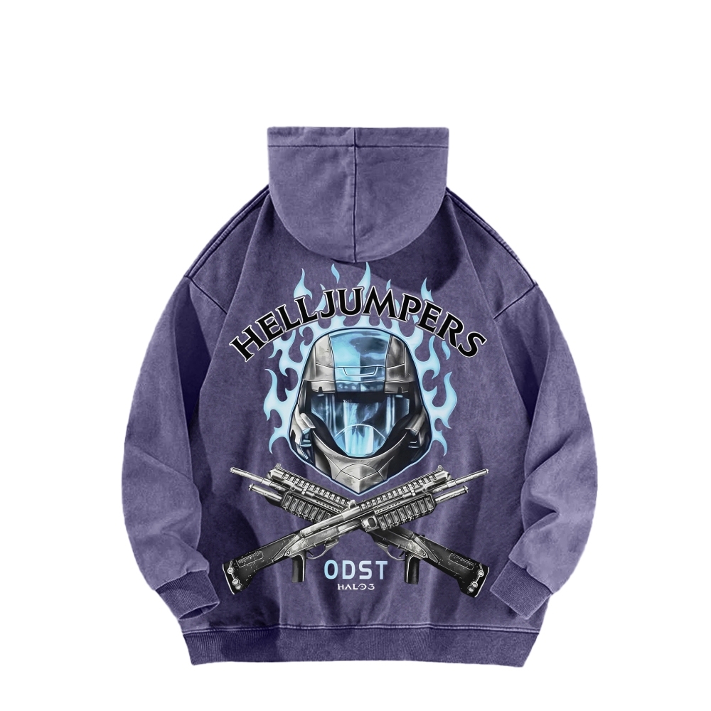 Halo Unisex washed sweatshirts