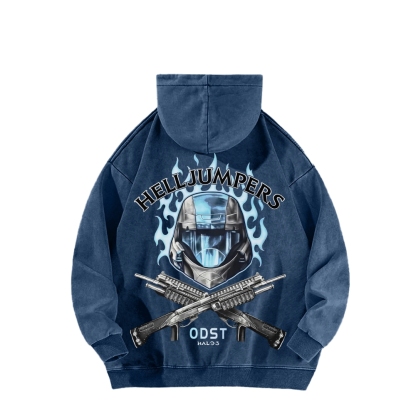 Halo Unisex washed sweatshirts