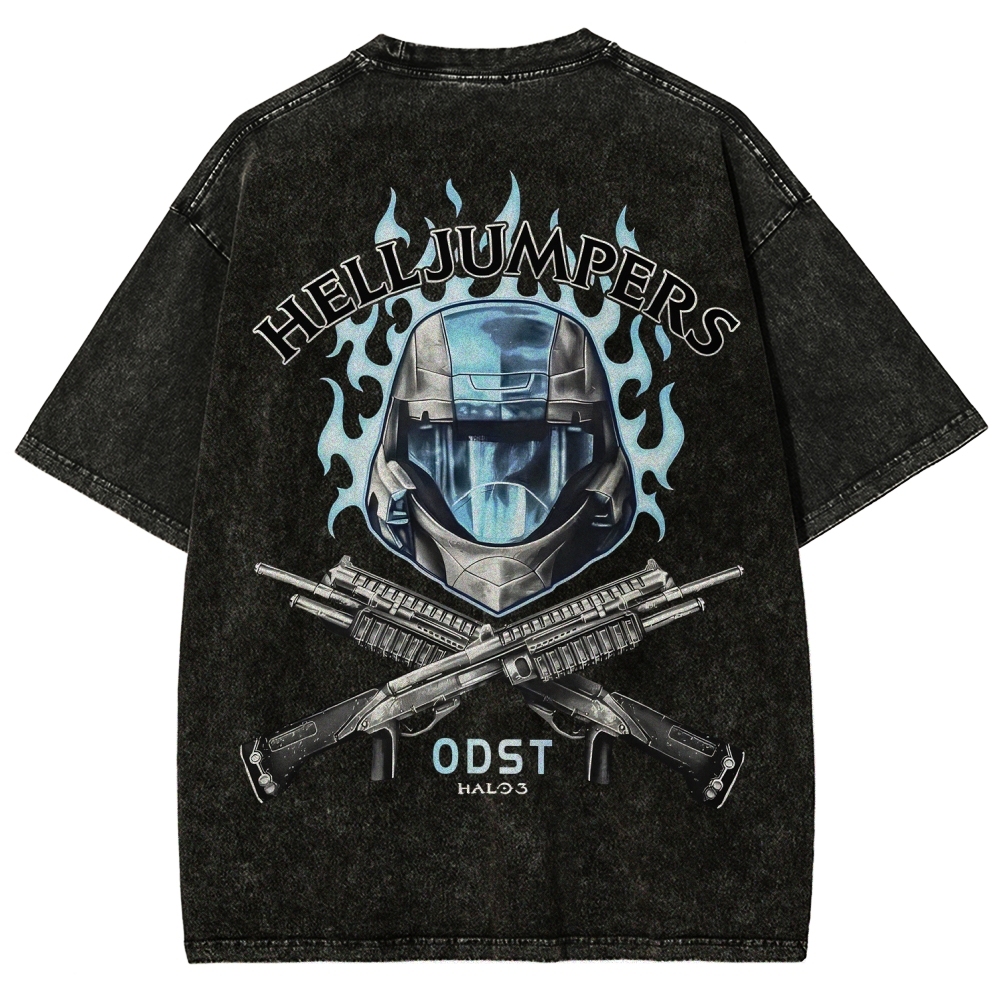 Halo Unisex Fit Washed T-Shirt