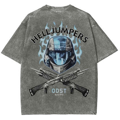 Halo Unisex Fit Washed T-Shirt