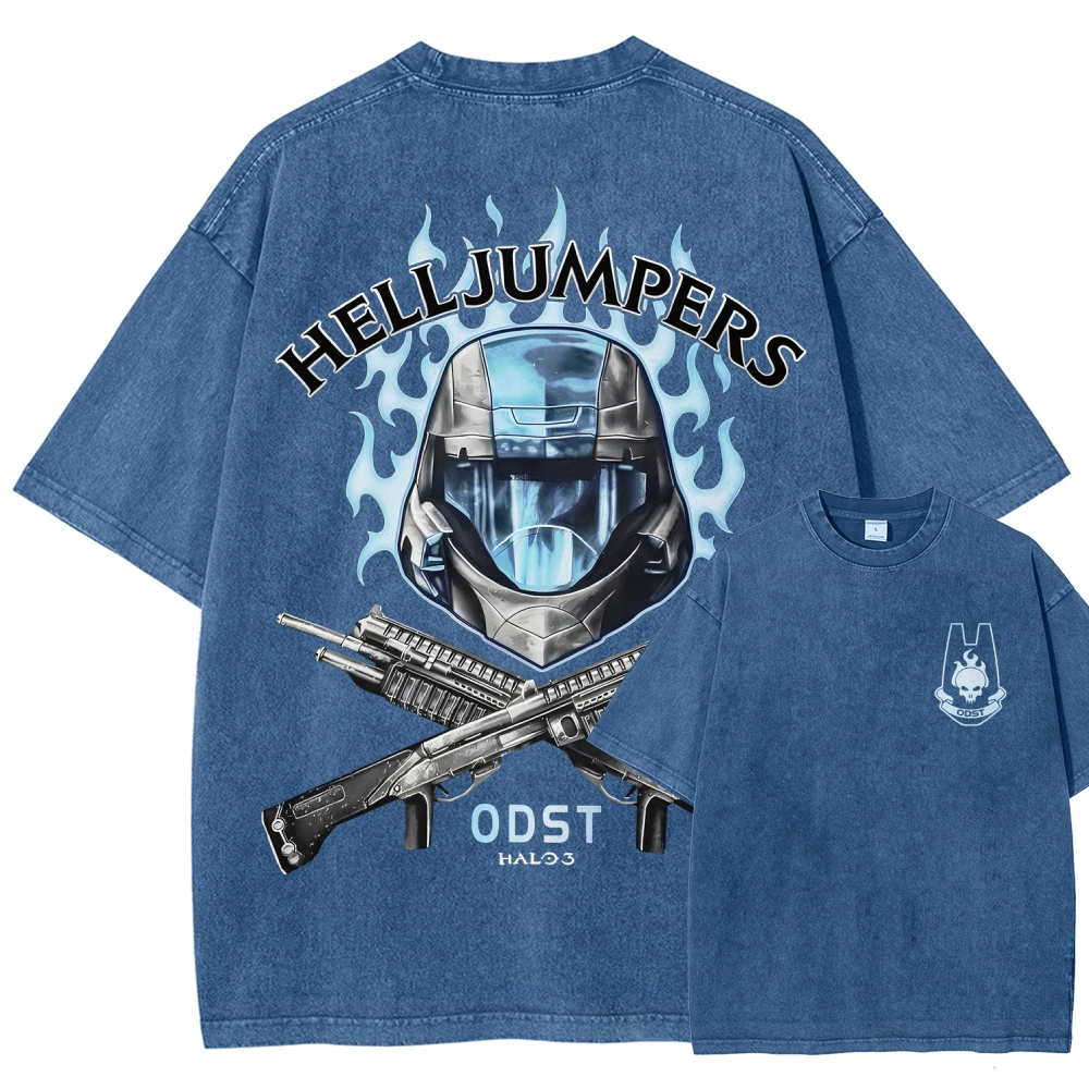 Halo Unisex Fit Washed T-Shirt