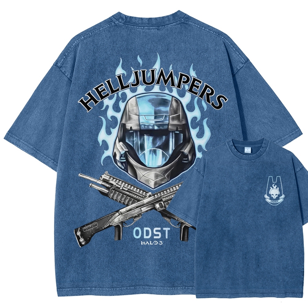 Halo Unisex Fit Washed T-Shirt