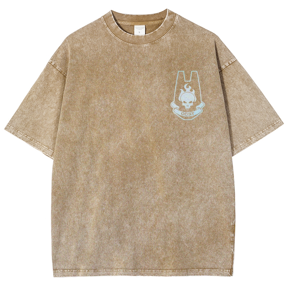Halo Unisex Fit Washed T-Shirt