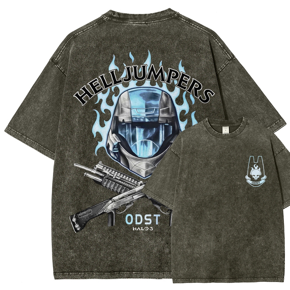 Halo Unisex Fit Washed T-Shirt