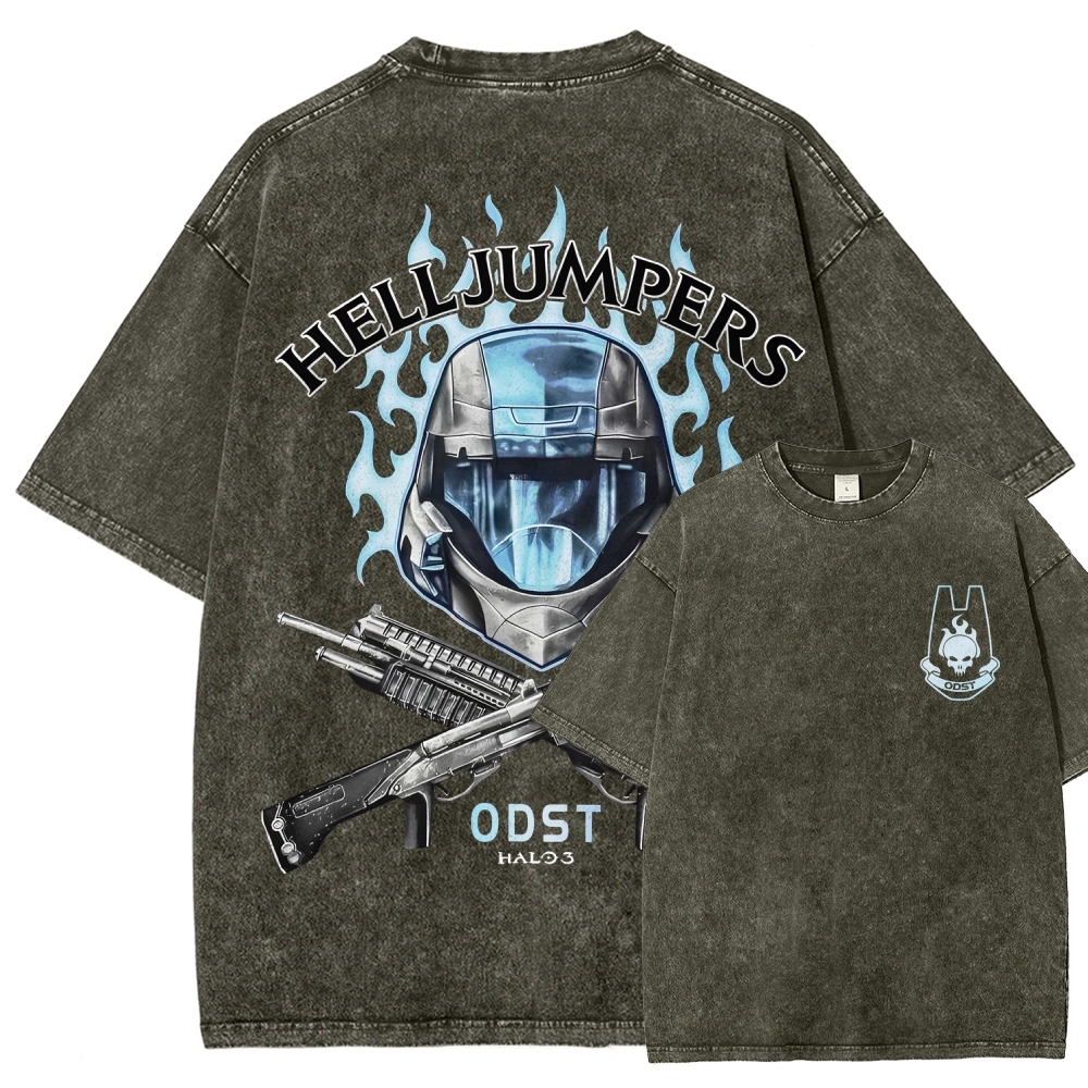 Halo Unisex Fit Washed T-Shirt