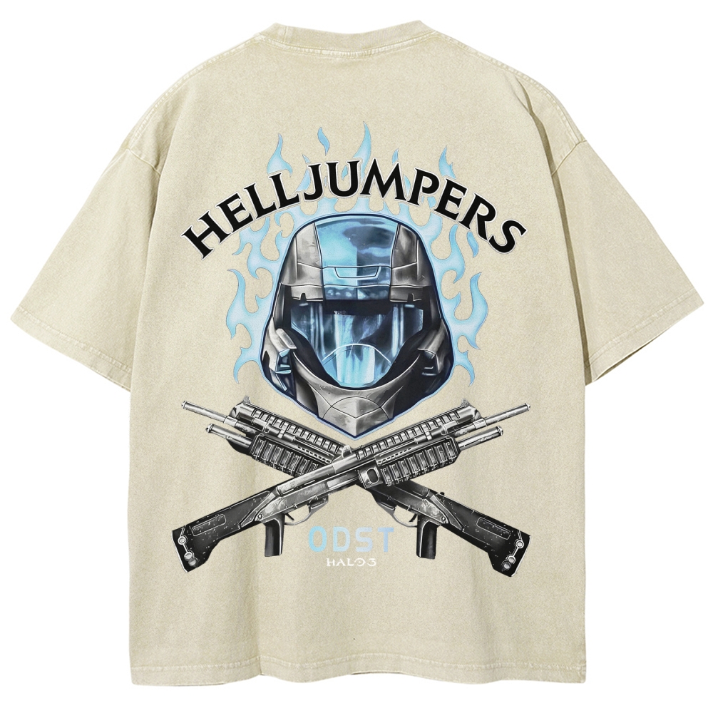 Halo Unisex Fit Washed T-Shirt