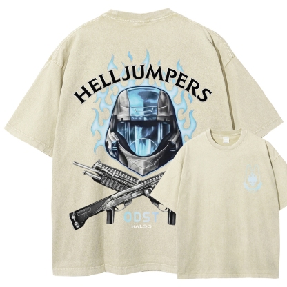 Halo Unisex Fit Washed T-Shirt