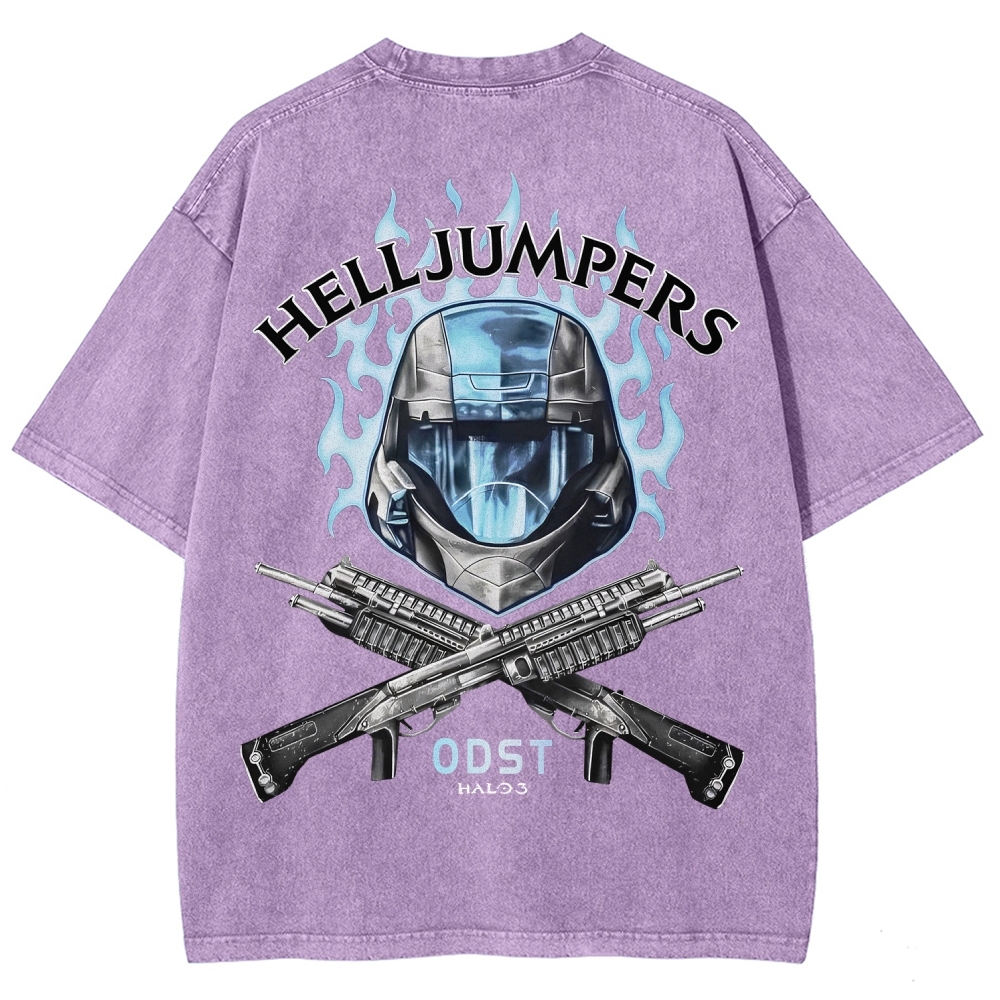 Halo Unisex Fit Washed T-Shirt