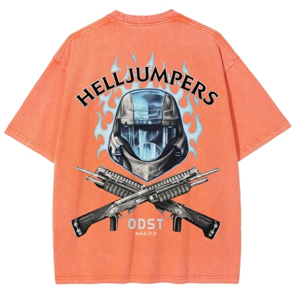 Halo Unisex Fit Washed T-Shirt