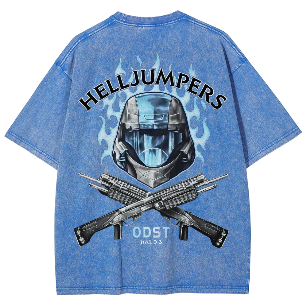 Halo Unisex Fit Washed T-Shirt