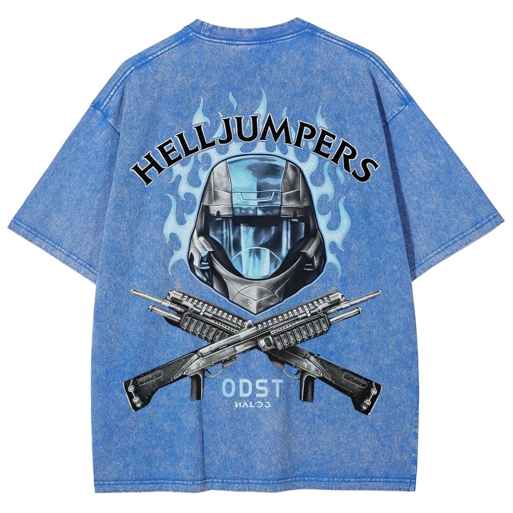 Halo Unisex Fit Washed T-Shirt
