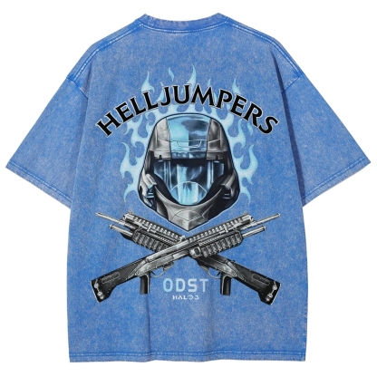 Halo Unisex Fit Washed T-Shirt