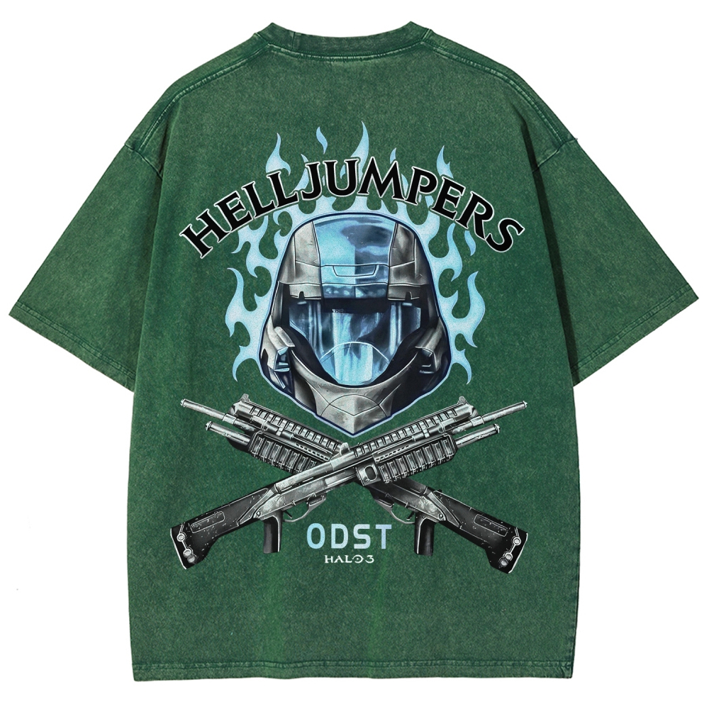 Halo Unisex Fit Washed T-Shirt