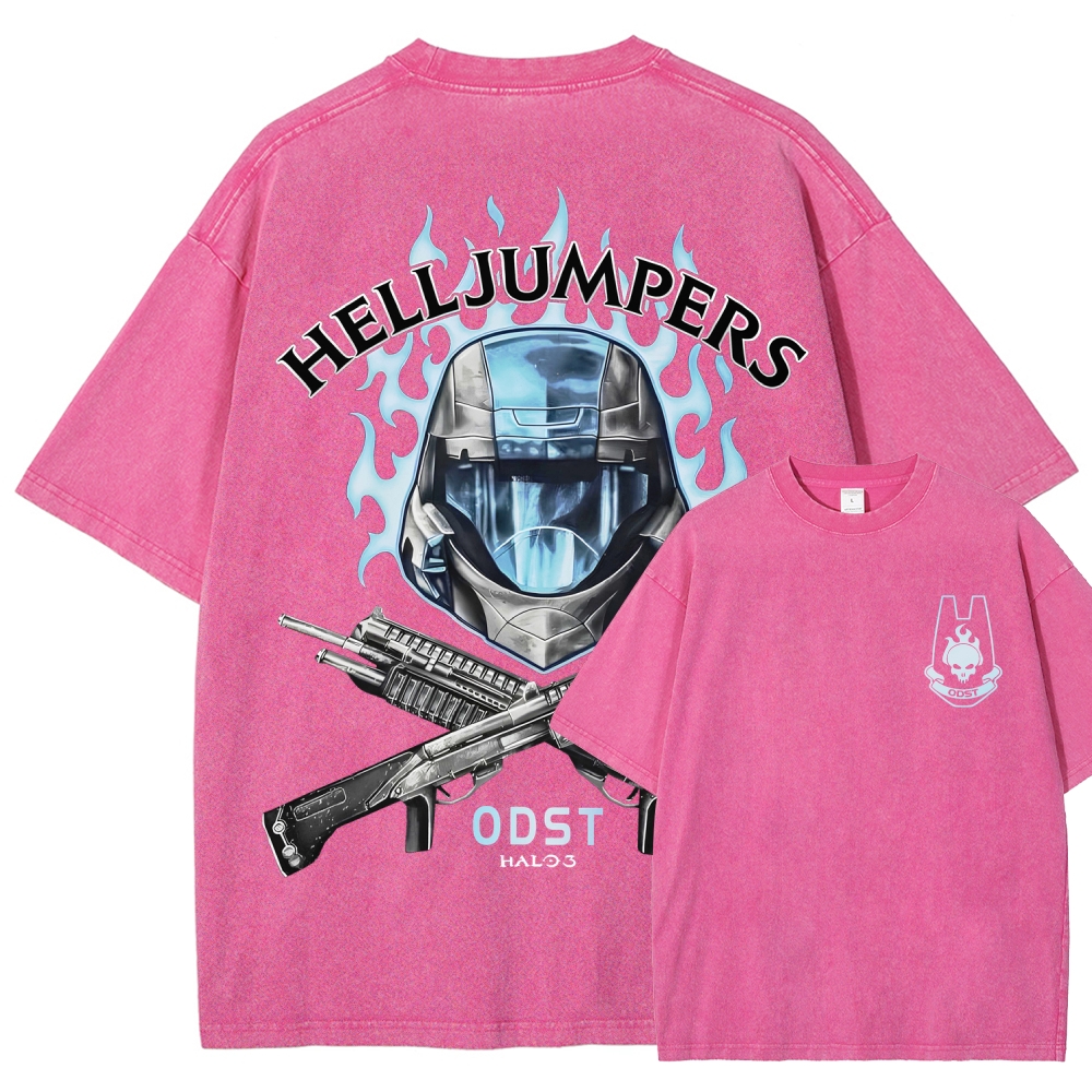 Halo Unisex Fit Washed T-Shirt