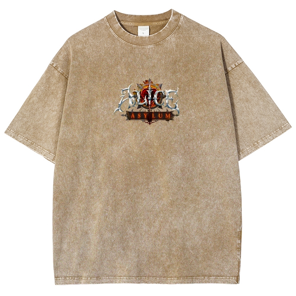 Alice Madness Returns Unisex Fit Washed T-Shirt 2511018097