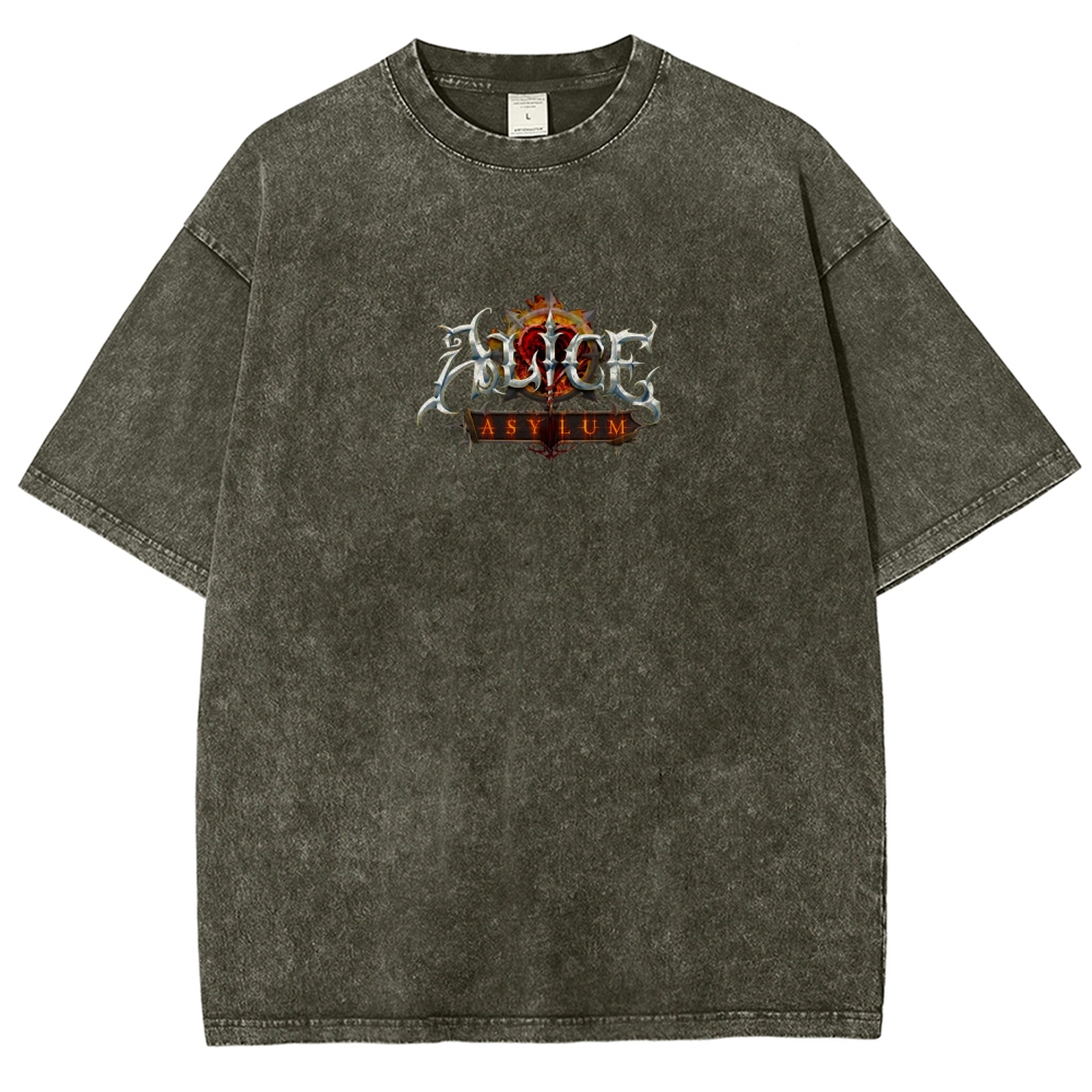 Alice Madness Returns Unisex Fit Washed T-Shirt 2511018097