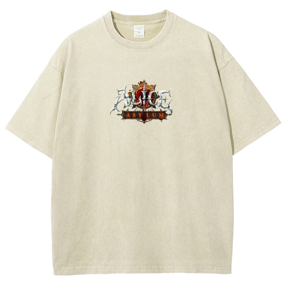 Alice Madness Returns Unisex Fit Washed T-Shirt 2511018097