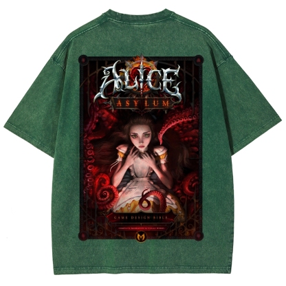 Alice Madness Returns Unisex Fit Washed T-Shirt 2511018097