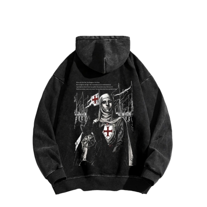 Baldwin IV Unisex Washed Hoodie 2511020480