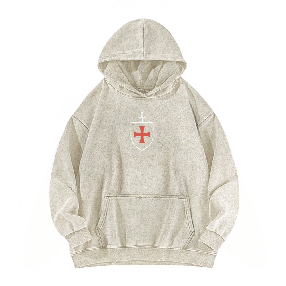Baldwin IV Unisex Washed Hoodie 2511020480
