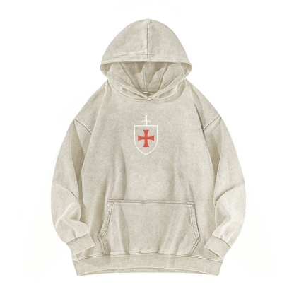 Baldwin IV Unisex Washed Hoodie 2511020480
