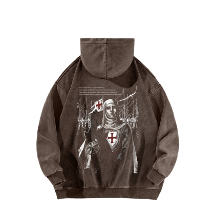 Baldwin IV Unisex Washed Hoodie 2511020480