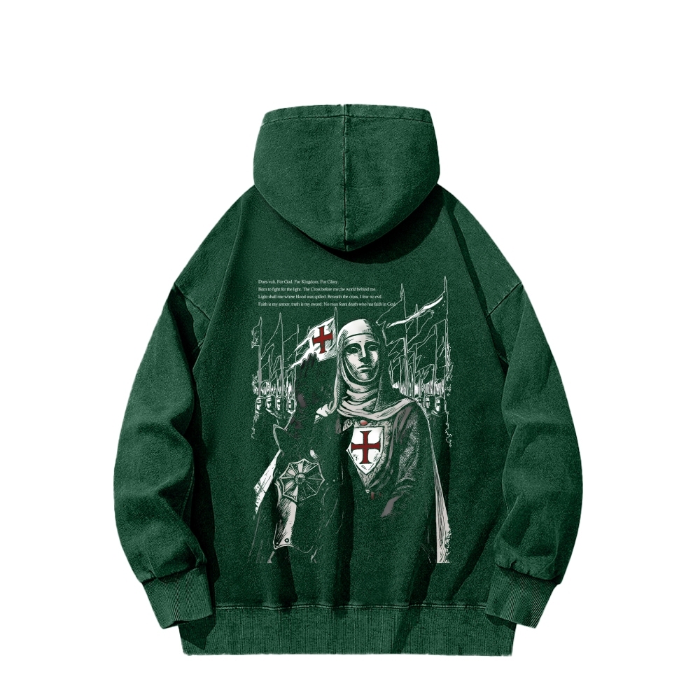 Baldwin IV Unisex Washed Hoodie 2511020480