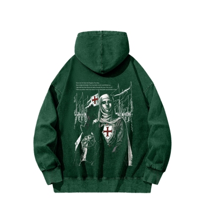 Baldwin IV Unisex Washed Hoodie 2511020480