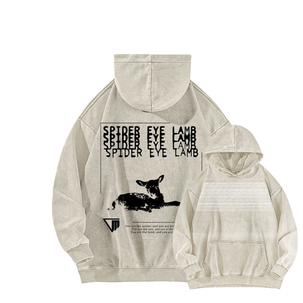 Unisex Washed Hoodie 2511027316