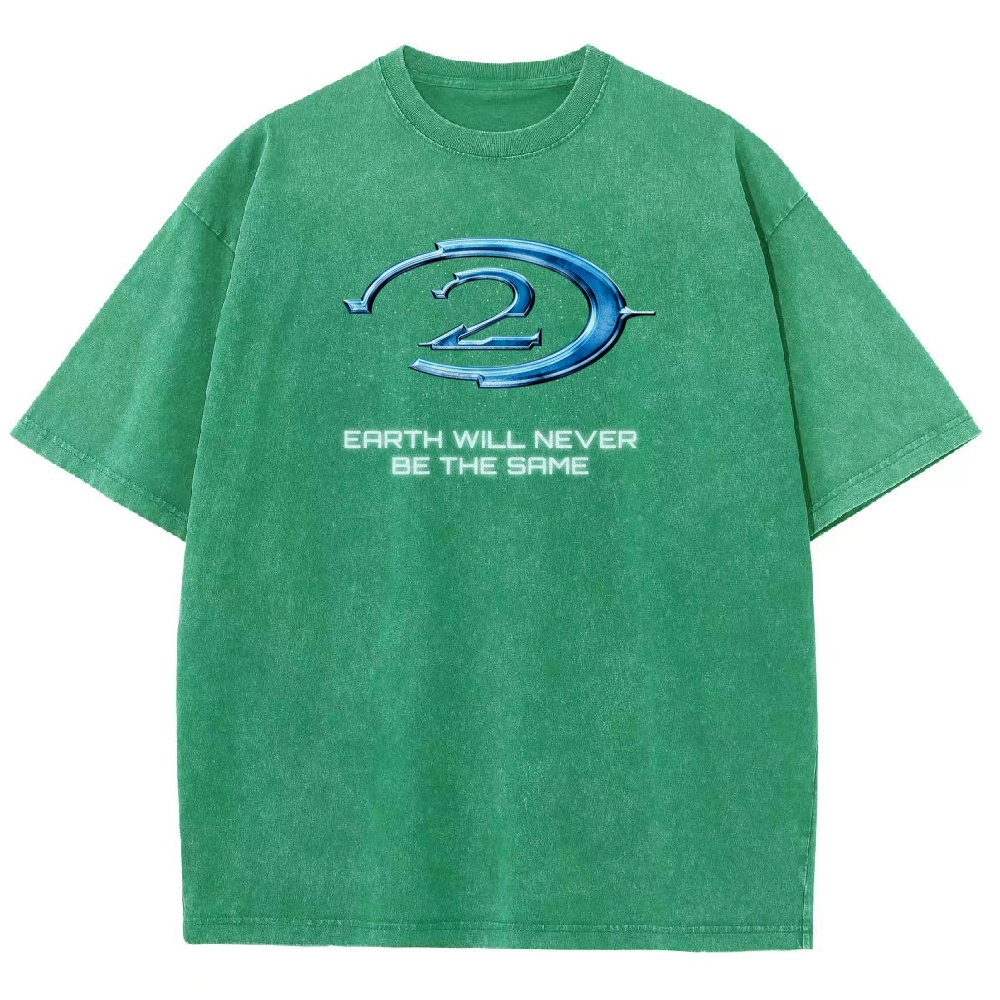 Halo Unisex Fit Washed T-Shirt 2511028074