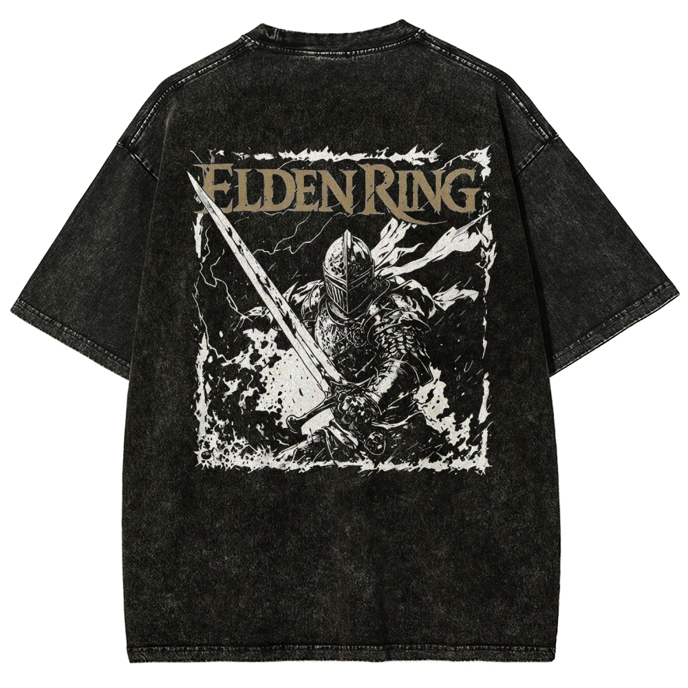 Elden Ring Retro Limited Vintage Washed T-Shirt