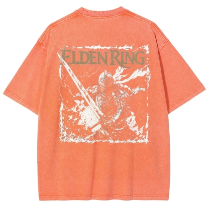 Elden Ring Retro Limited Vintage Washed T-Shirt