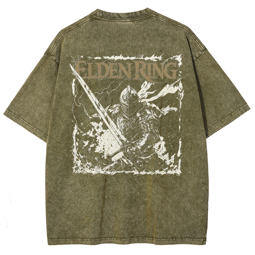 Elden Ring Retro Limited Vintage Washed T-Shirt