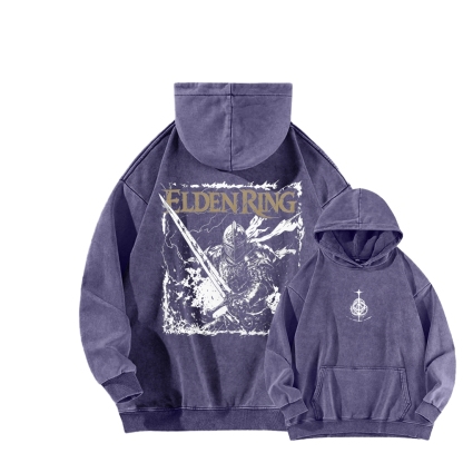 Elden Ring Retro Limited Vintage Washed Hoodie