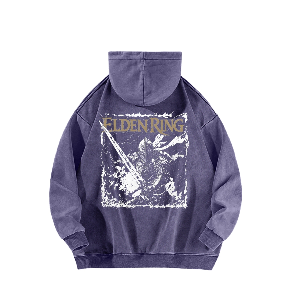 Elden Ring Retro Limited Vintage Washed Hoodie