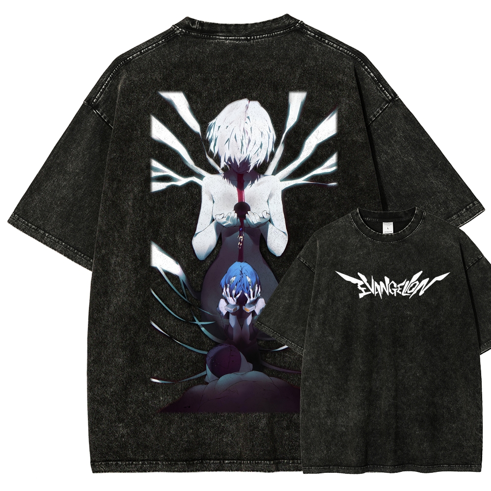 EVA Unisex Fit Washed T-Shirt 2512020851